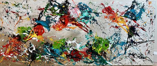 Space Time von Gena, Malerei kaufen auf Singulart