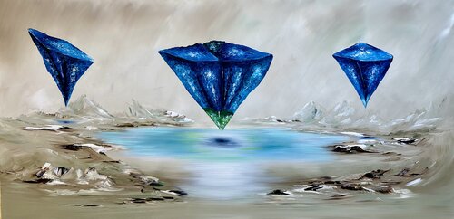 Atlantis by Gena, 회화 for Sale on Singulart