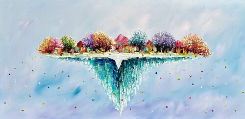 Modified World di Gena, Pittura in vendita su Singulart