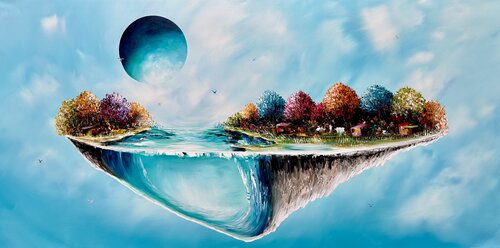 Visual Thoughts van Gena, Schilderij te koop op Singulart