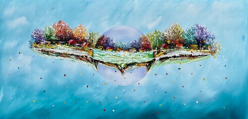 Modified World by Gena, Painting for Sale on Singulart