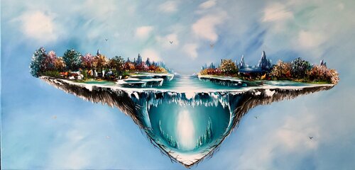 Infinity by Gena, Painting for Sale on Singulart