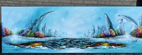 Atlantis van Gena, Schilderij te koop op Singulart