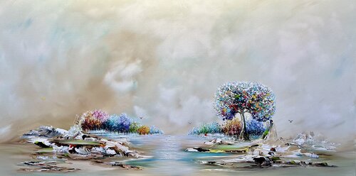 Harmony Life van Gena, Schilderij te koop op Singulart