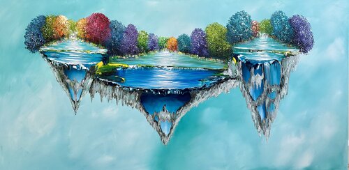 Parallel World 2 von Gena, Malerei kaufen auf Singulart