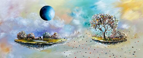 Flying Life von Gena, Malerei kaufen auf Singulart