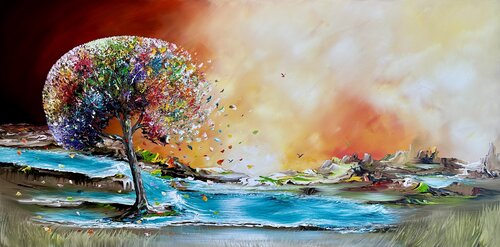 Follow your Dreams di Gena, Pittura in vendita su Singulart