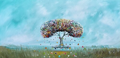 Dream Tree by Gena, Painting for Sale on Singulart