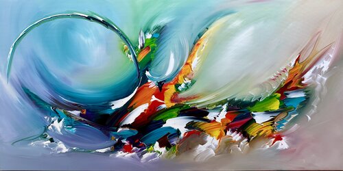 Into the light di Gena, Pittura in vendita su Singulart