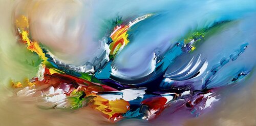 In the beginning von Gena, Malerei kaufen auf Singulart