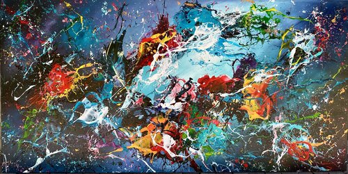 Universum 3D van Gena, Schilderij te koop op Singulart