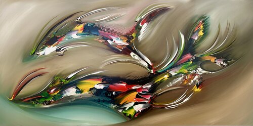 Balance.. di Gena, Pittura in vendita su Singulart