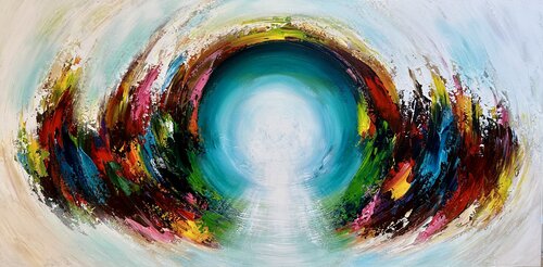 Into the light 3D. van Gena, Schilderij te koop op Singulart