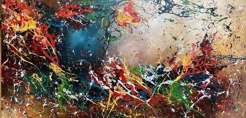 Galaxy.. van Gena, Schilderij te koop op Singulart