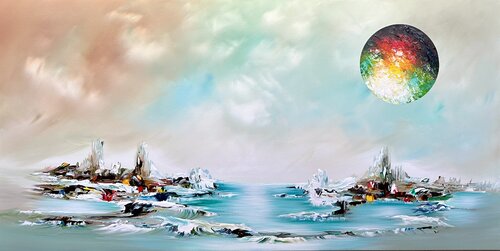 Mixed reality di Gena, Pittura in vendita su Singulart