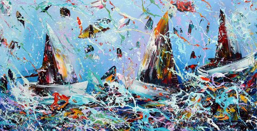 Sailing van Gena, Schilderij te koop op Singulart