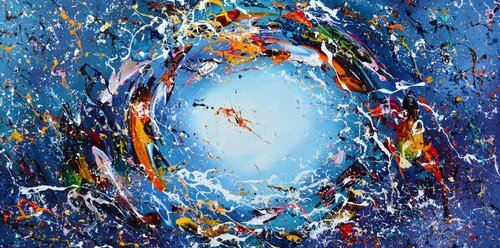 Bright World van Gena, Schilderij te koop op Singulart