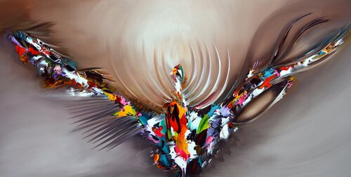 Cross heart von Gena, Malerei kaufen auf Singulart
