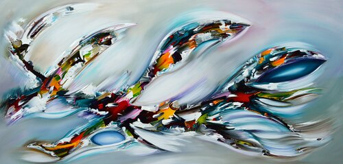 Two way of life van Gena, Schilderij te koop op Singulart
