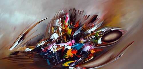 Gray shadow van Gena, Schilderij te koop op Singulart