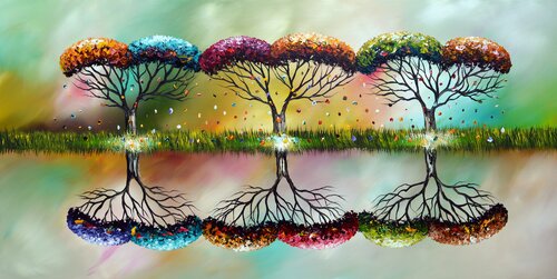 Four Seasons 2 von Gena, Malerei kaufen auf Singulart