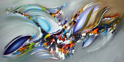 Unreal world van Gena, Schilderij te koop op Singulart