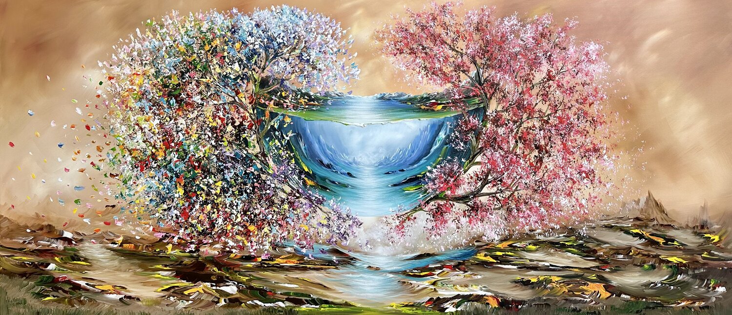 Parallel World XXL Gena Dipinto originale in vendita