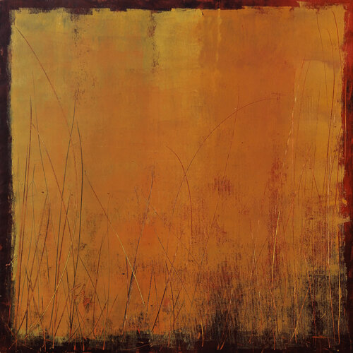 Tracce lasciate in un campo d'estate by Maurizio Paccagnella, Painting for Sale on Singulart