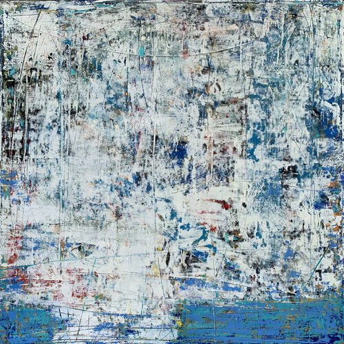 Ricordi in azzurro by Maurizio Paccagnella, Painting for Sale on Singulart