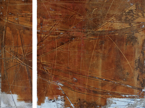 Terre antiche nei miei ricordi by Maurizio Paccagnella, Painting for Sale on Singulart