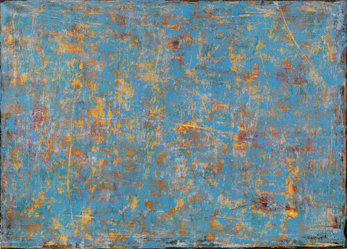 Light celeste di Maurizio Paccagnella, Pittura in vendita su Singulart