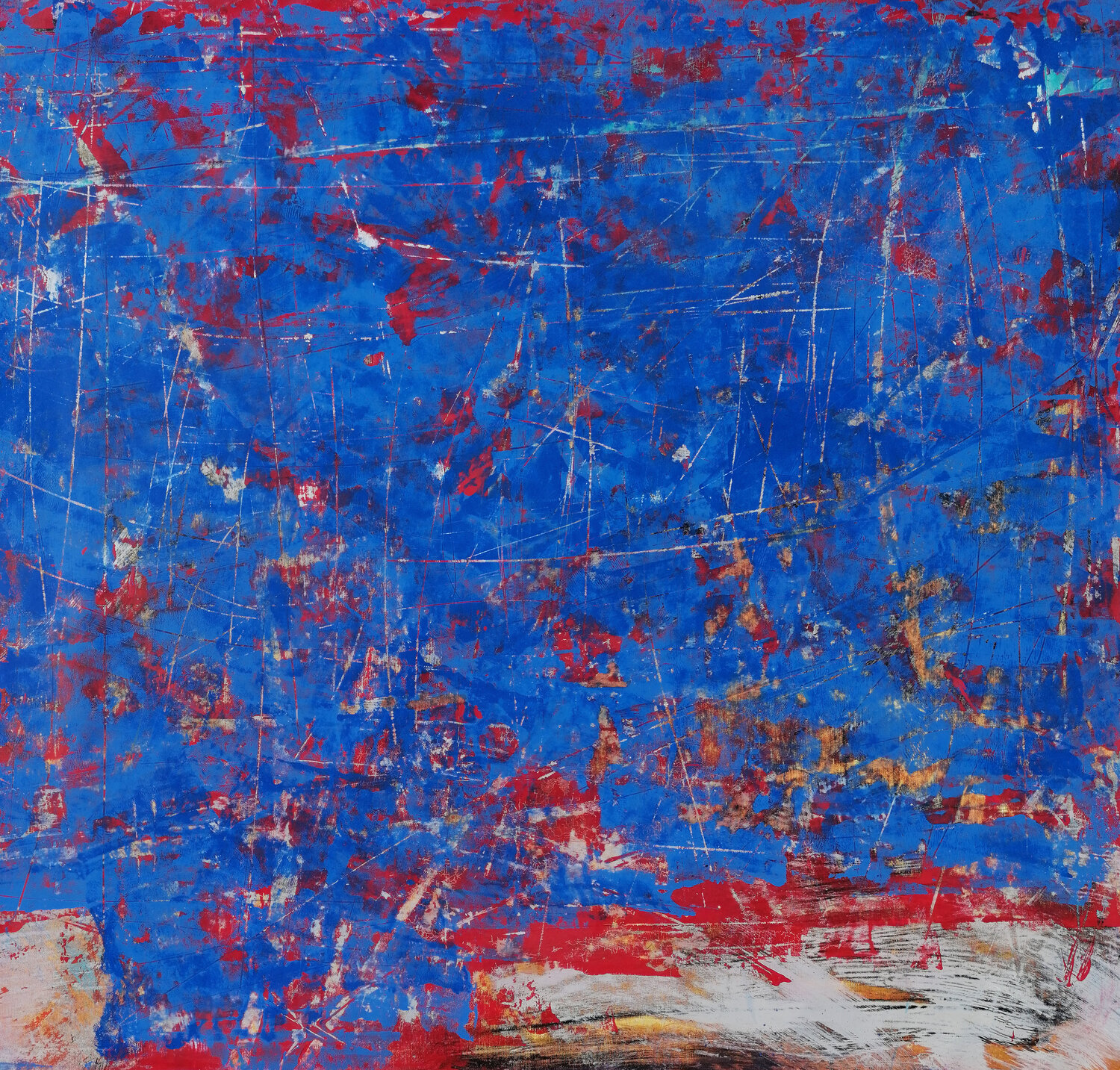 Blue red and life Maurizio Paccagnella