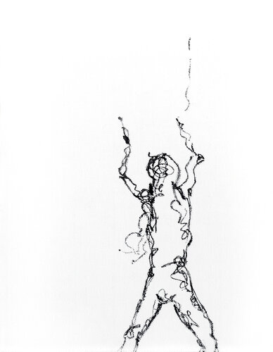 SARAH TANZT 07 // Sarah dances... (Dance, Tanz-Performance) de Sarah Jil Niklas, Pintura a la venta en Singulart