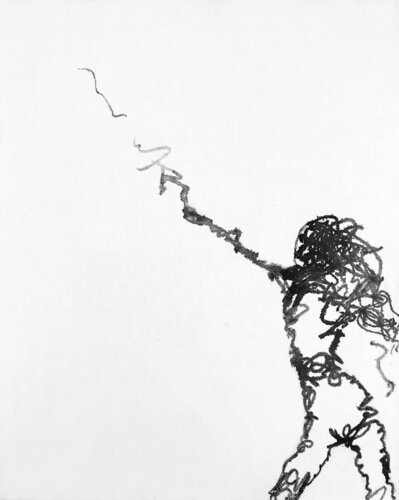 SARAH TANZT 03 // Sarah dances... (Dance, Tanz-Performance) van Sarah Jil Niklas, Schilderij te koop op Singulart