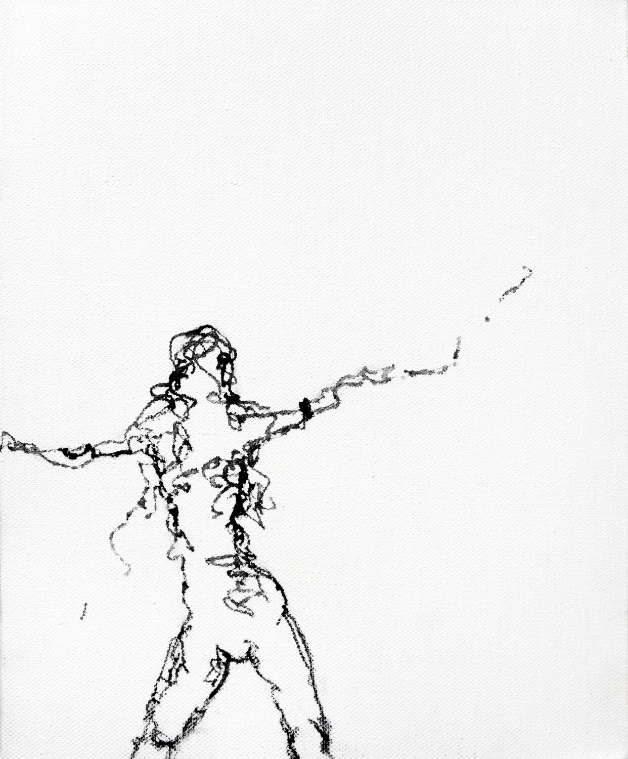 SARAH TANZT 06 // Sarah dances... (Dance, Tanz-Performance) Sarah Jil Niklas Originalgemälde zu verkaufen
