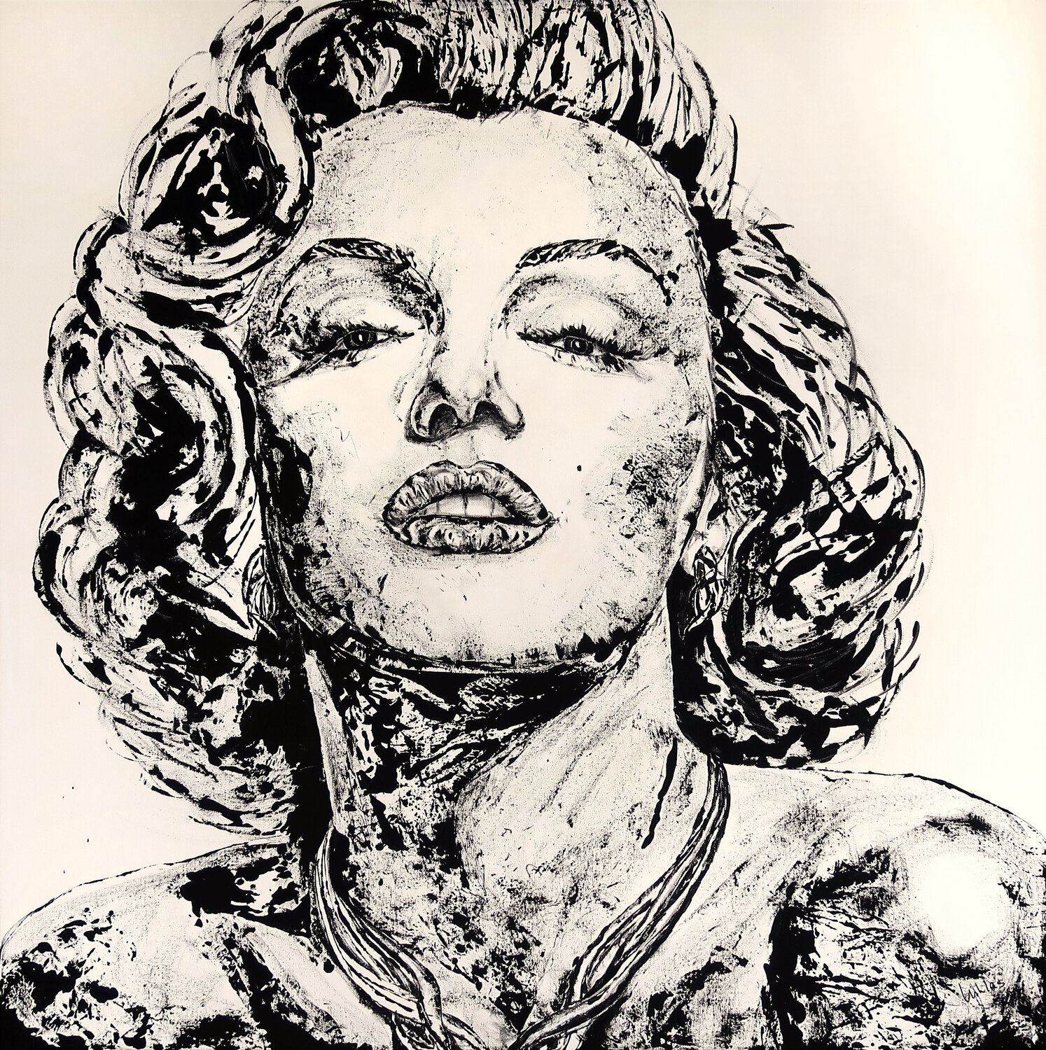 Magnetic Monroe Sarah Jil Niklas Dipinto originale in vendita
