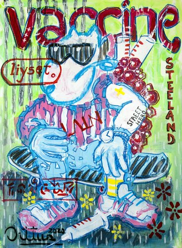 Street Hero de Christian Dittus, Pintura a la venta en Singulart