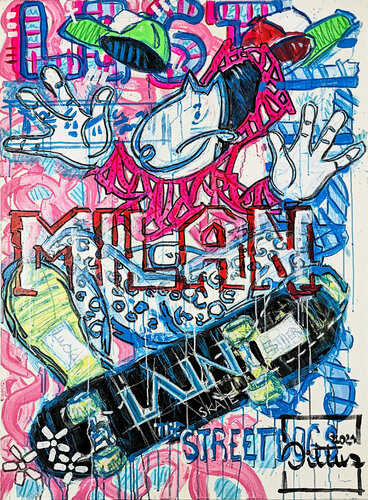 The Street Dogs, "Lost stability" de Christian Dittus, Pintura a la venta en Singulart