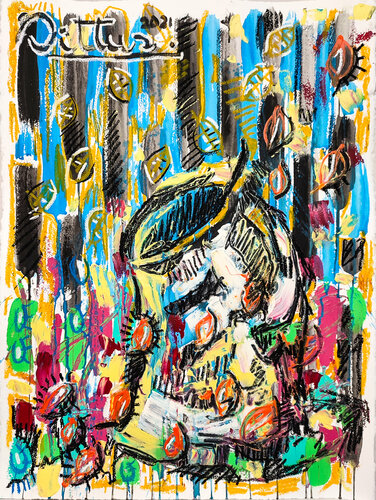 Fast and furious on paper Nº 4: My autumn von Christian Dittus, Werk auf Papier kaufen auf Singulart