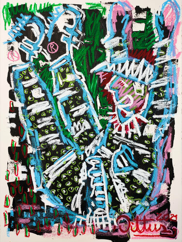 I fell from "R" von Christian Dittus, Werk auf Papier kaufen auf Singulart