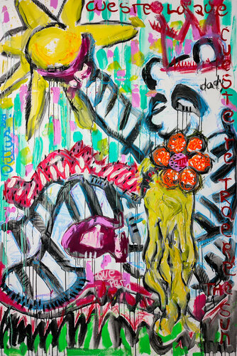 Cueste lo que cueste te traeré The Sun von Christian Dittus, Malerei kaufen auf Singulart