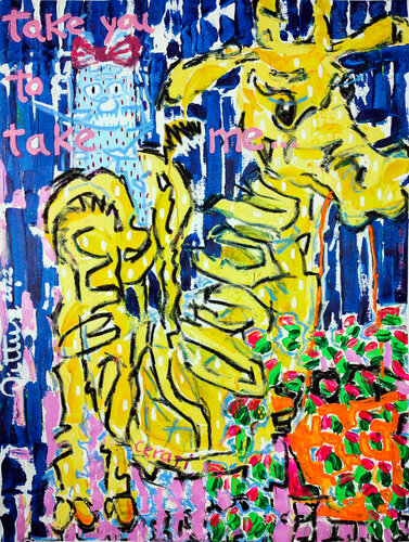 I take you to take me de Christian Dittus, Pintura a la venta en Singulart