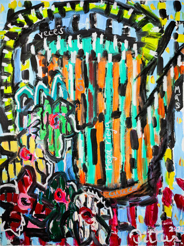 Water, watering that dry out ! di Christian Dittus, Pittura in vendita su Singulart