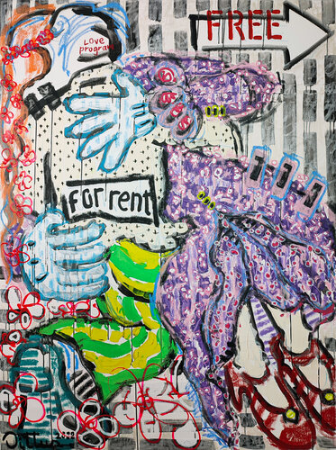 Contemporary love van Christian Dittus, Schilderij te koop op Singulart