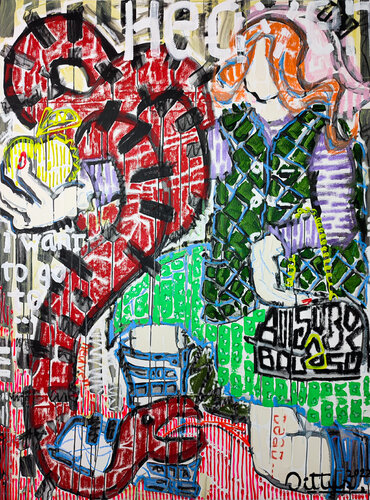 I want to go to heaven von Christian Dittus, Malerei kaufen auf Singulart