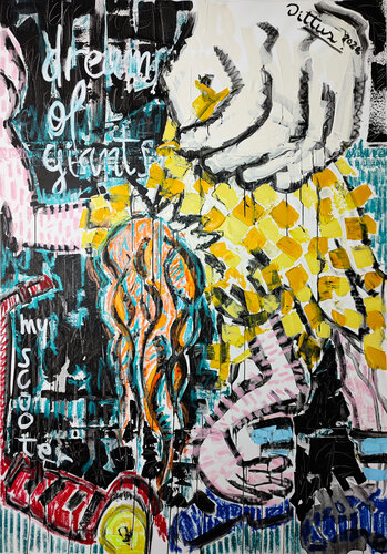 Dreams of giants von Christian Dittus, Malerei kaufen auf Singulart