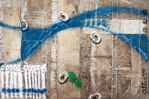 "Line by line" 00000000006 von Christian Dittus, Malerei kaufen auf Singulart