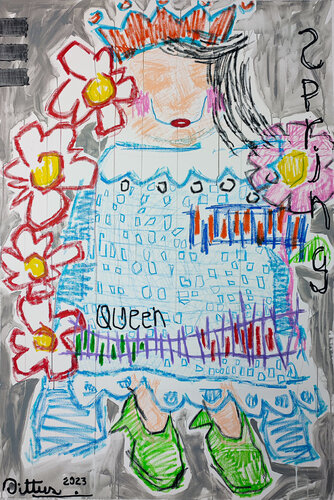 Spring Queen von Christian Dittus, Malerei kaufen auf Singulart