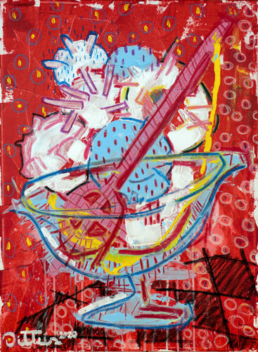 First Ice cream of the season von Christian Dittus, Malerei kaufen auf Singulart