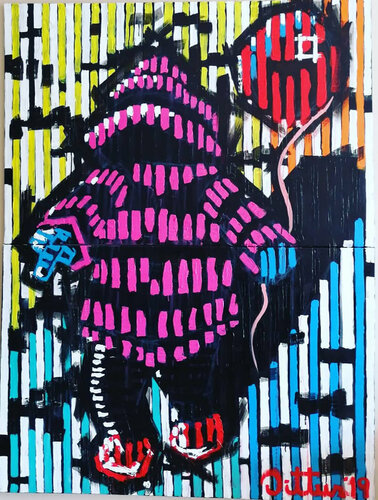 Dedo mandón van Christian Dittus, Schilderij te koop op Singulart